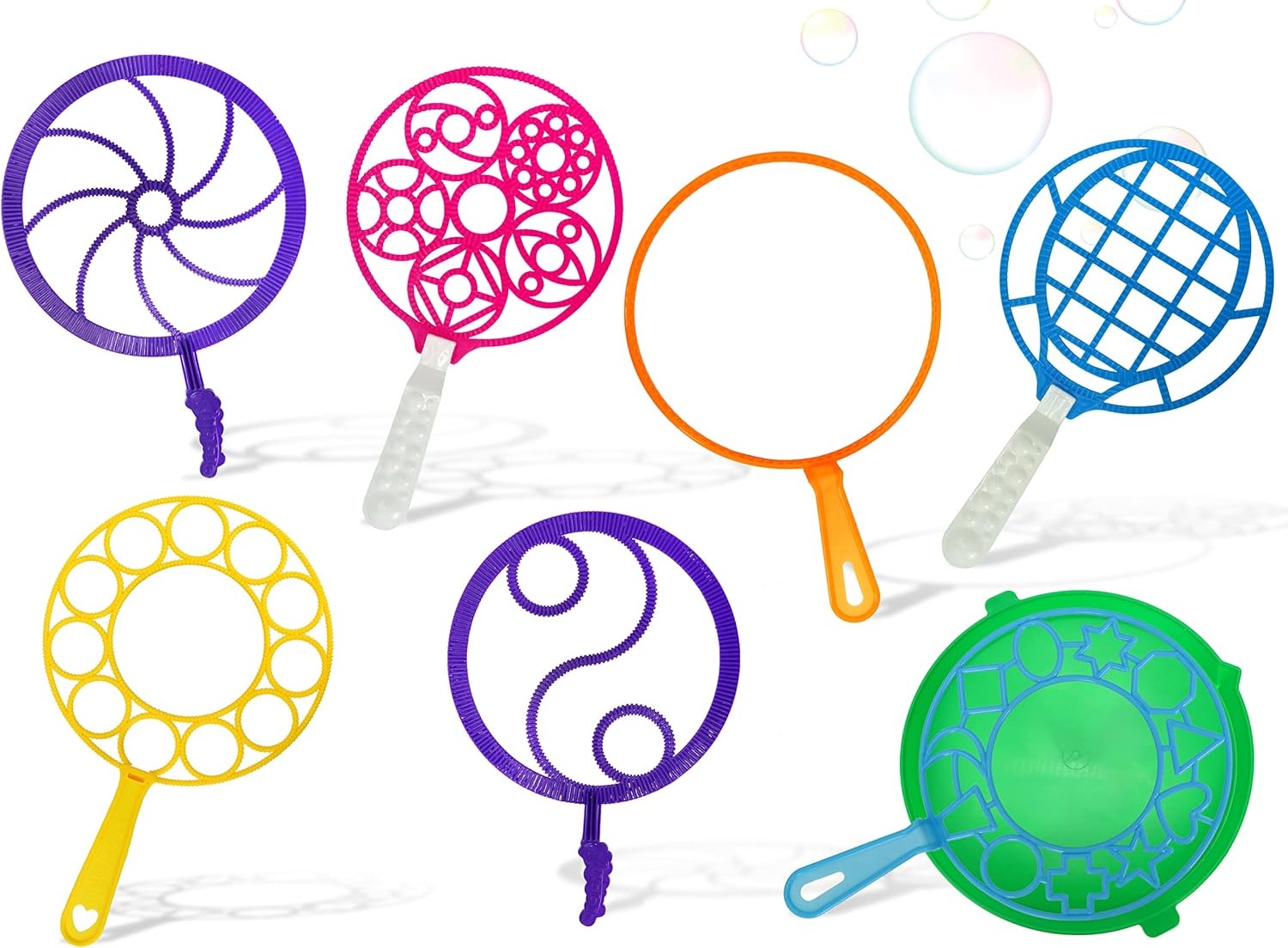 image of handheld bubble wands