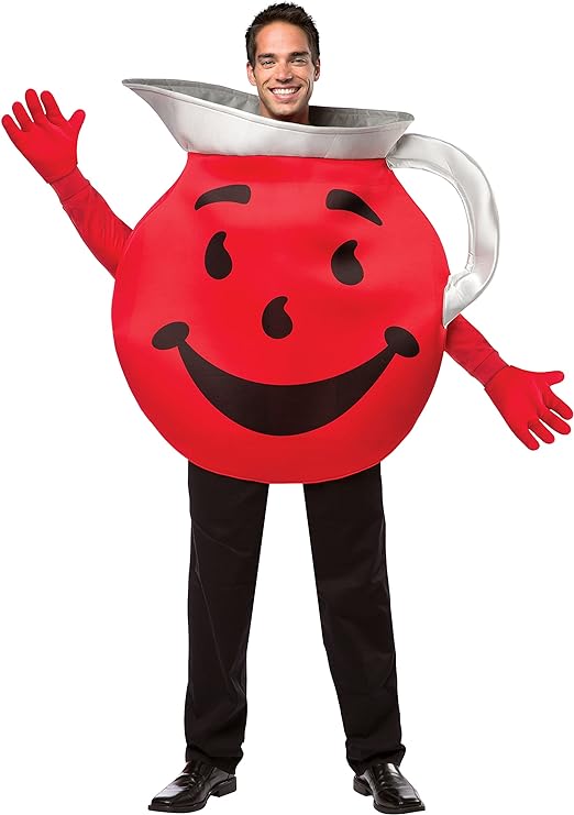 image of man wearing a Kool-Aid Man costume