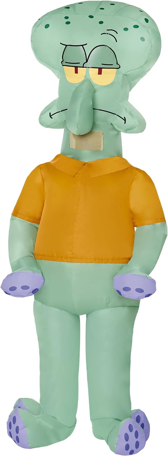 image of Squidward from SpongeBob SquarePants as an inflatable costume