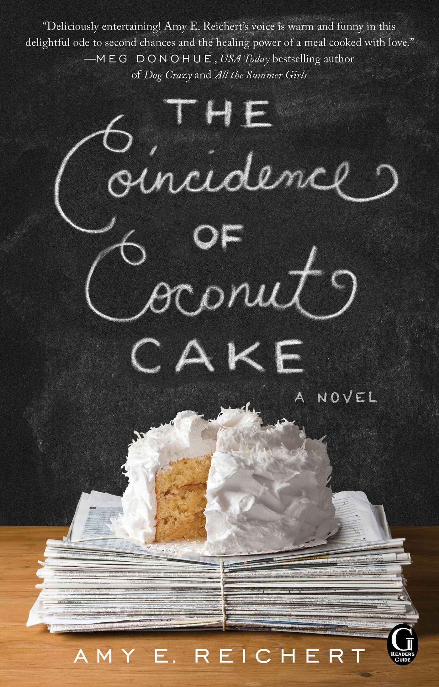 Book cover for "The Coincidence of Coconut Cake"