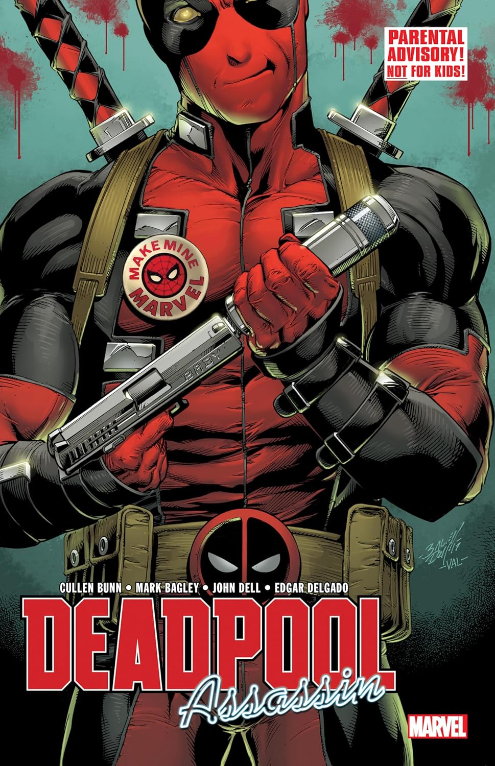 Book cover for "Deadpool: Assassin"