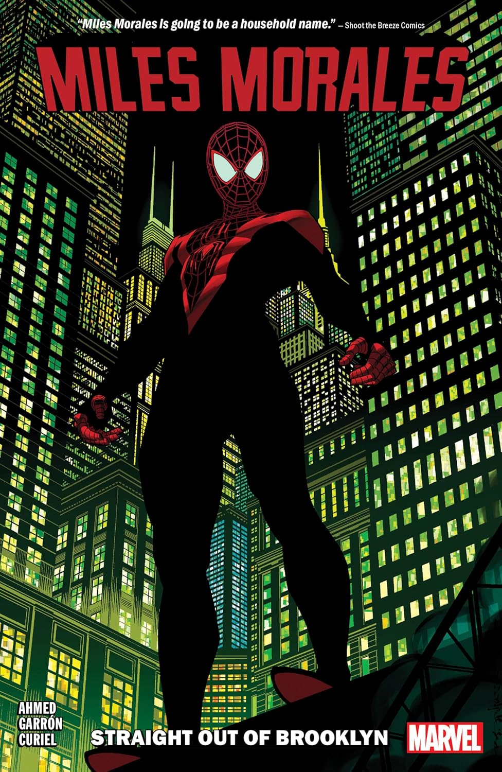 Book cover for "Miles Morales"