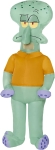 image of Squidward from SpongeBob SquarePants as an inflatable costume