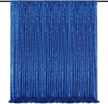 image of blue sequined photo backdrop