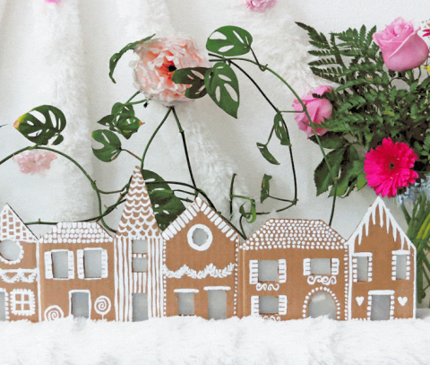 gingerbread village craft