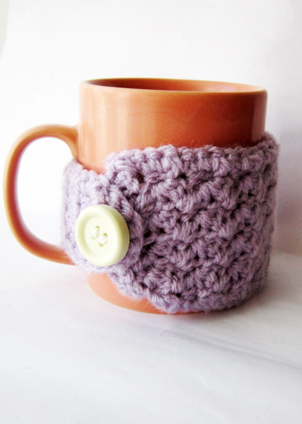 Crochet mug cozy