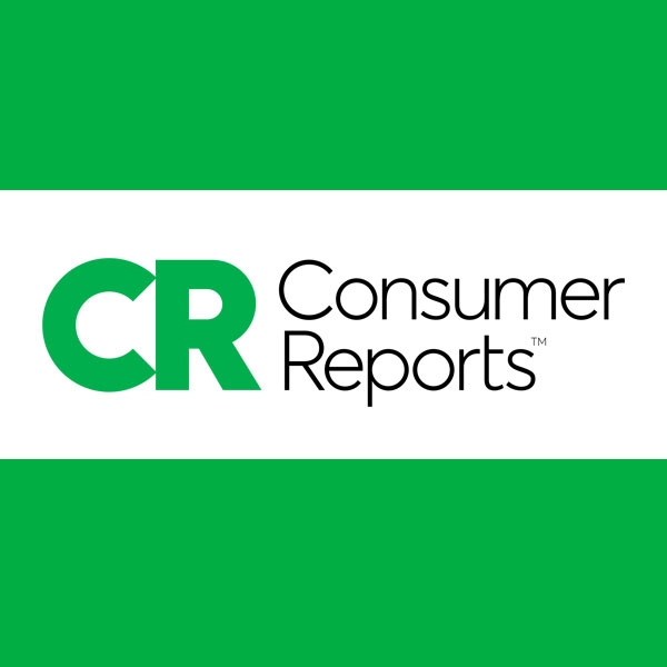 The Consumer Reports Logo on a green background