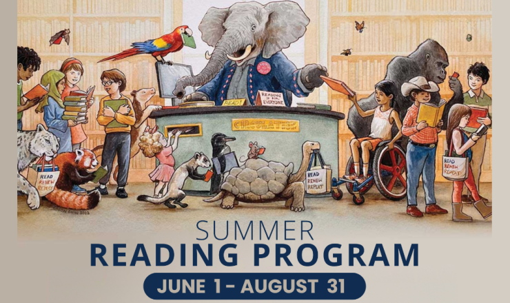 Summer Reading Program: June 1 - August 31, 2024