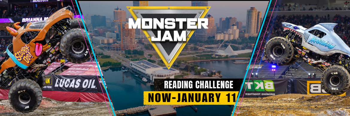 Monster Jam Reading Challenge, Now - January 11